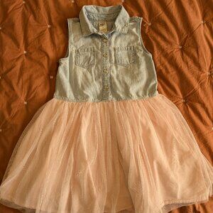 Oshkosh Denim and Tulle dress